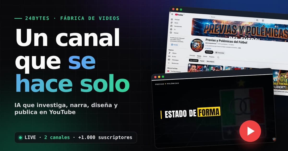 Portada de La fábrica de videos ya opera dos canales y va camino de monetizar