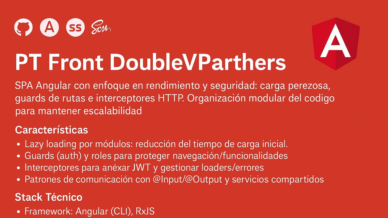 Image of PT Front DoubleVParthers