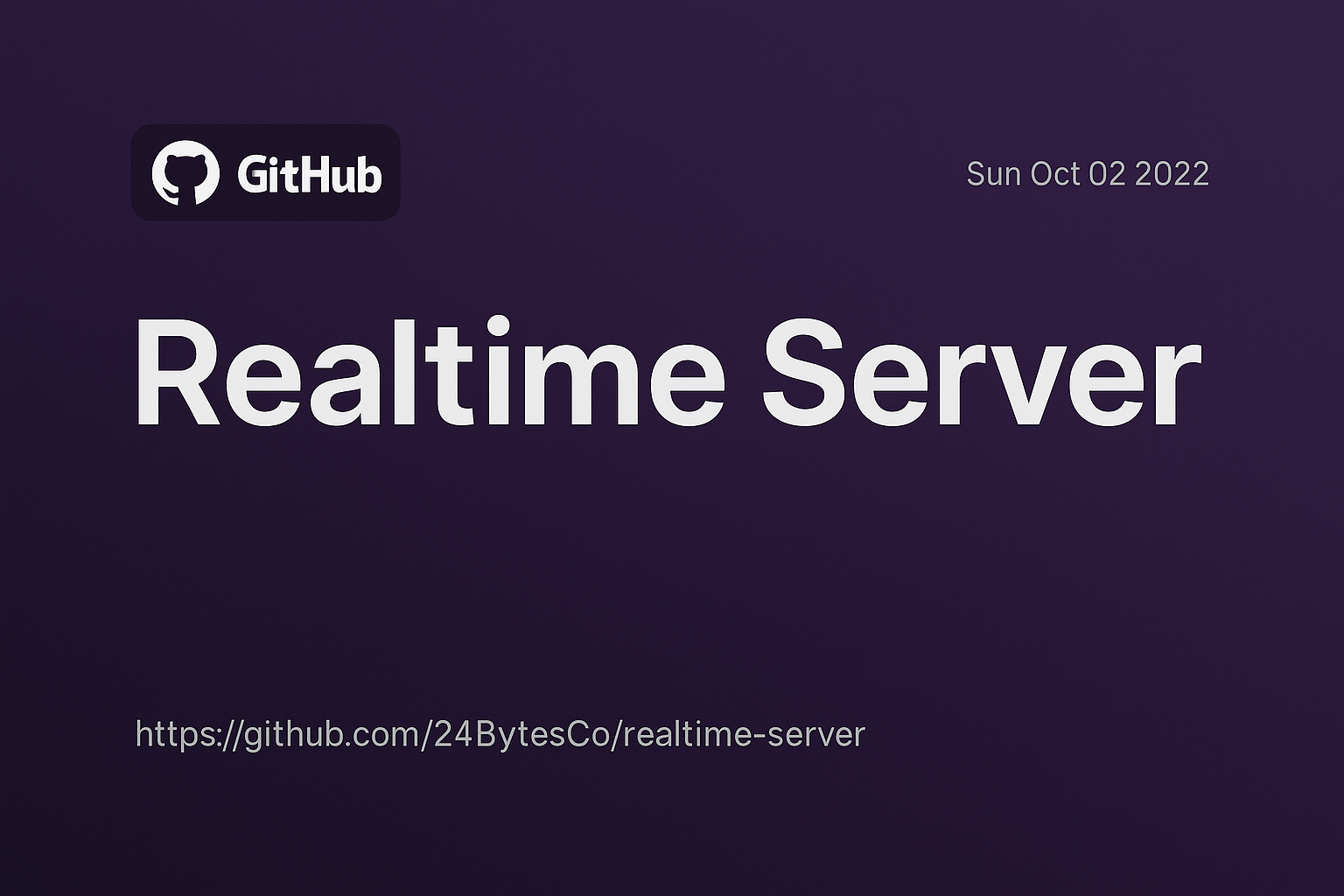 Image of Realtime Server